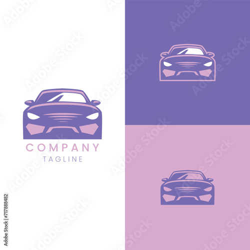 Elegance and minimalist logo for business industry automotive