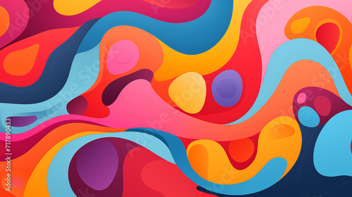 Abstract colorful background. Can use for banner, flyer, brochure, book cover.