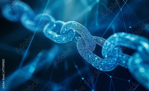 Blockchain Innovations: Securing Tomorrow with Chain Graphics and Conceptual Metaphors