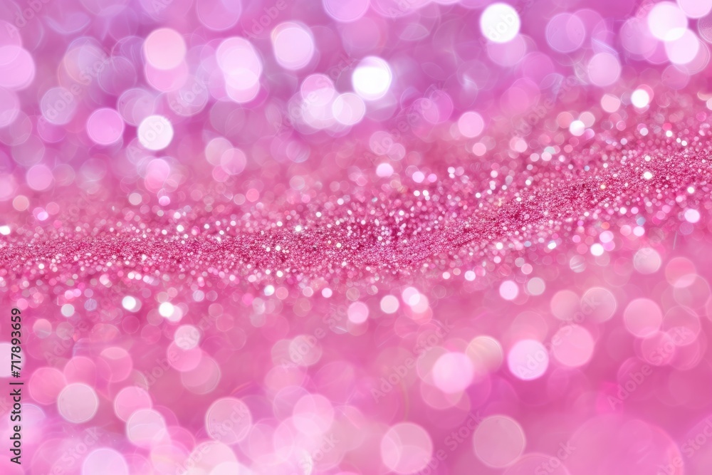 Valentine's day A full-frame image of sparkling pink glitter, creating a shimmering textured background that exudes playfulness and girly charm. Ai genrate Valentine's day A full-frame image of sparkling pink glitter, creating a shimmering textured background that exudes playfulness and girly charm. Ai genrate