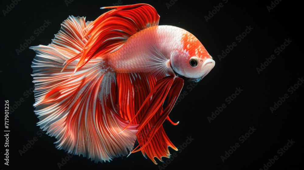 Majestic Siamese Fighting Fish in Vibrant Colors Majestic Siamese Fighting Fish in Vibrant Colors