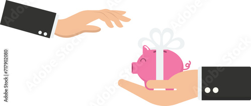 Stop Corruption, refusing to take bribery money concept, honest businessman hand refuse to take illegal money banknotes

