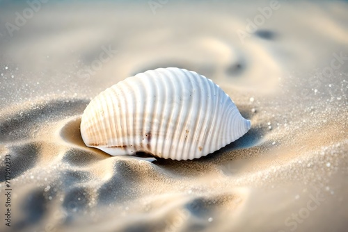 seashell on the beach © Ateeq