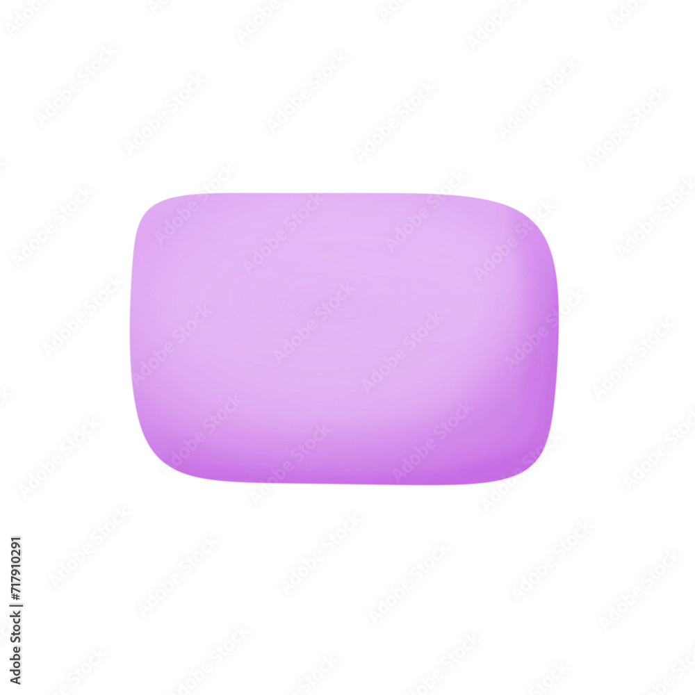 Cute Purple Watercolor Speech Bubble Text Box Illustration Cute Purple Watercolor Speech Bubble Text Box Illustration
