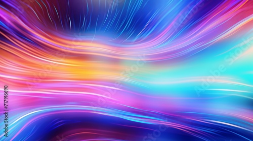 A colorful background made up of holographic neon and bright colors