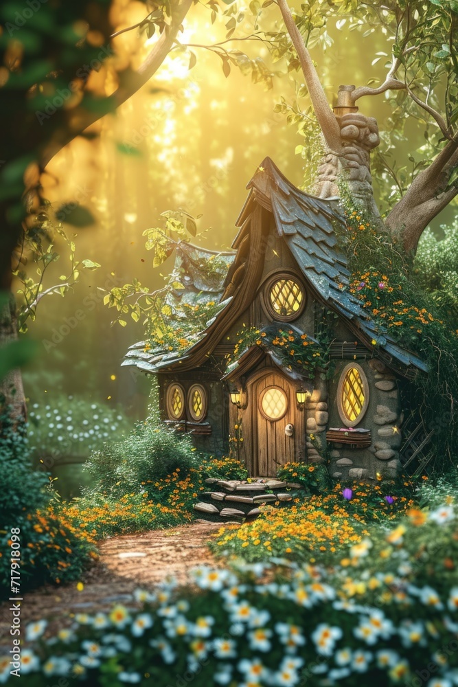 Fairytale Magic House in the Forest