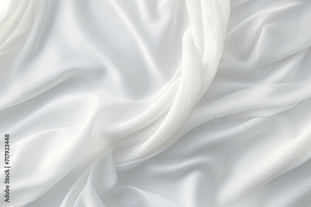 white fabric – close up texture, flowing draperies, soft sculpture, undulating lines white fabric – close up texture, flowing draperies, soft sculpture, undulating lines