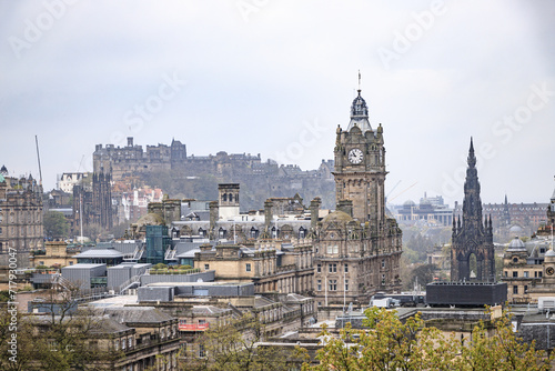 Edinburgh   s Majestic Skyline from Calton Hill