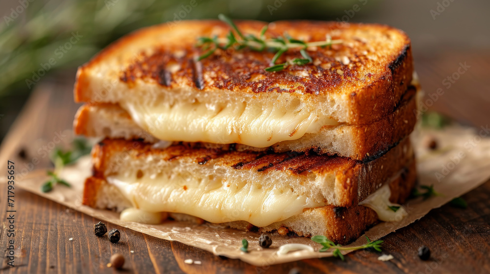 grilled cheese sandwich with melting cheese product photo grilled cheese sandwich with melting cheese product photo