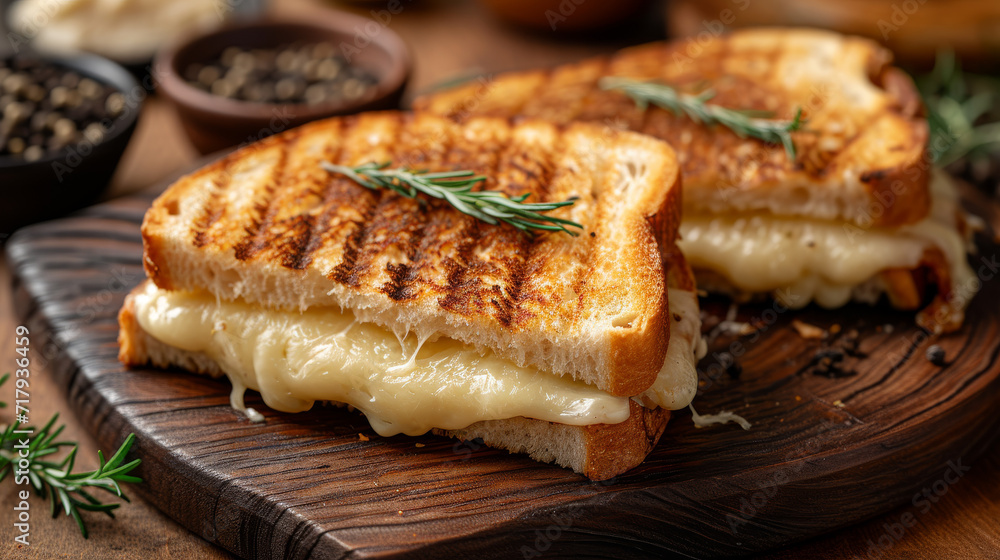 grilled cheese sandwich with melting cheese product photo grilled cheese sandwich with melting cheese product photo