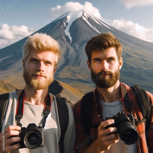 2 photographers in Japan and Fuji mountain