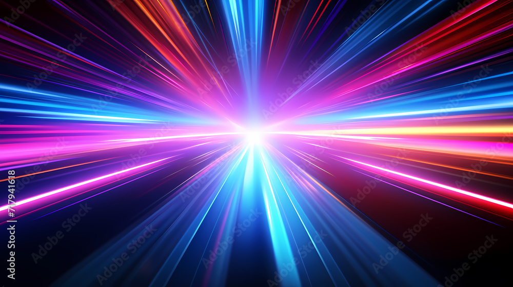 Glowing shiny line effect vector background, technology line background and light effect, 3D rendering Glowing shiny line effect vector background, technology line background and light effect, 3D rendering