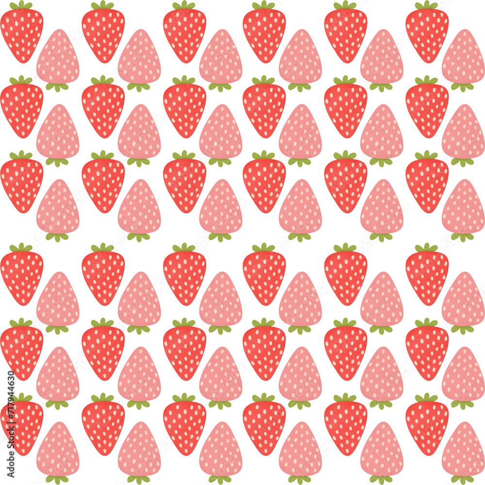 seamless pattern with strawberries seamless pattern with strawberries