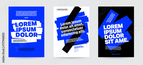 Vector template layout design. graphic design concept highlighter marker for poster, banner, event, printed or any business related.