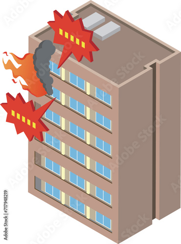 マンション火災