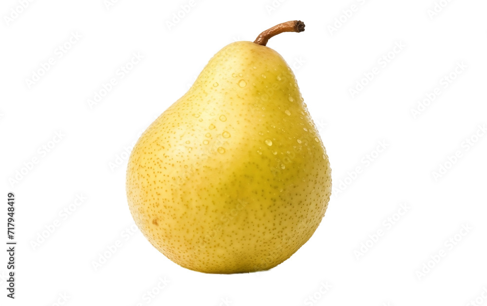 pear fruit of chinese looks delicious for taste isolated on png or transparent background