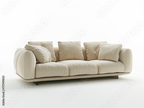 sofa isolated on white background © Starscream