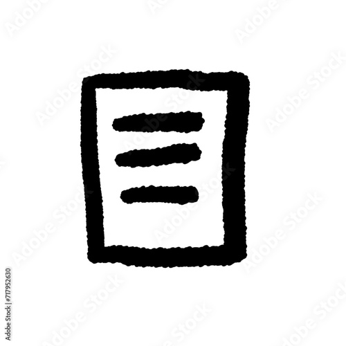 document icon,cartoon style
