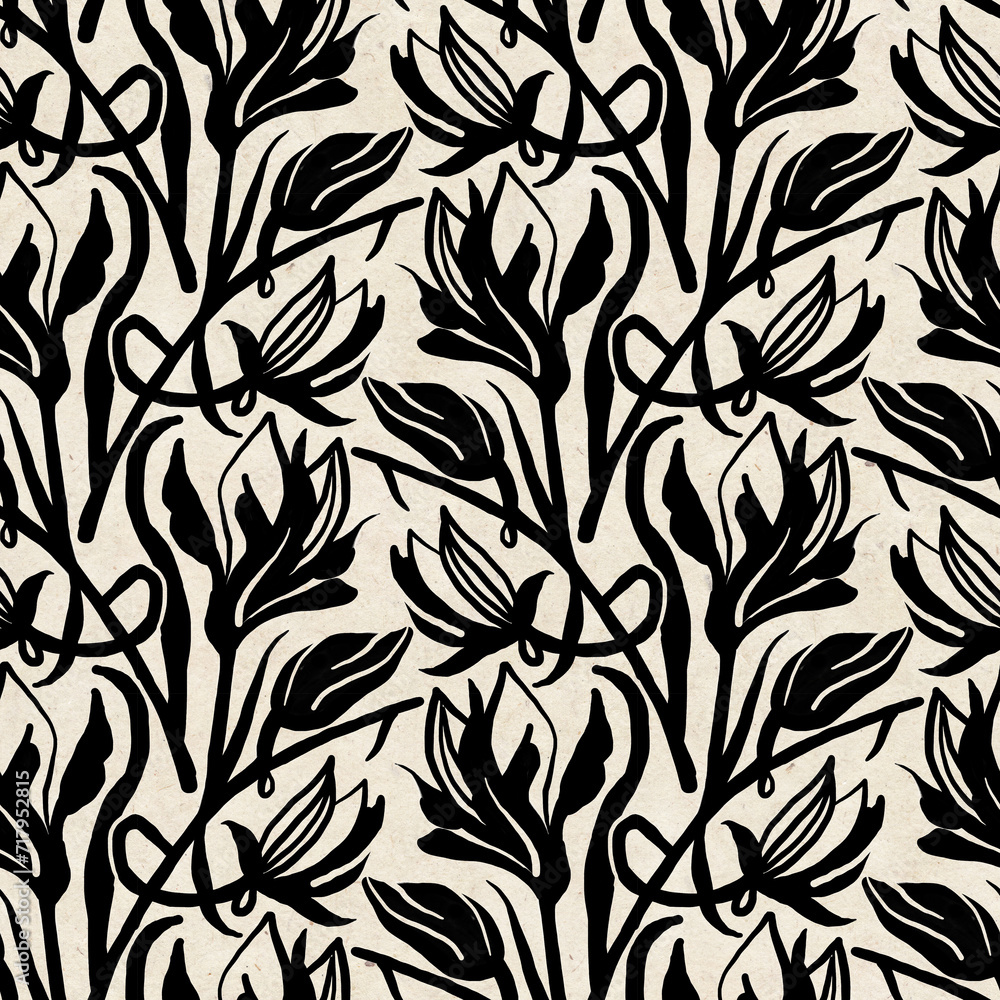 seamless pattern with flowers seamless pattern with flowers