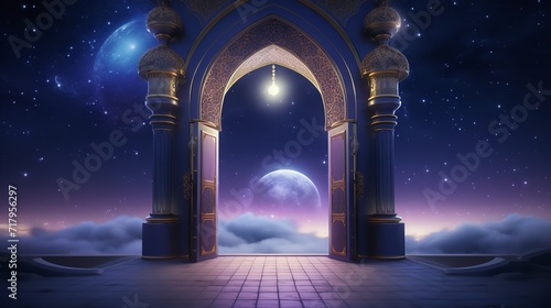 Islamic Ramadan greeting background © Muhammad