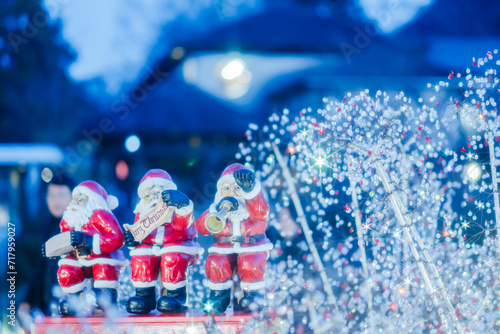 箱根のクリスマスのイルミネーション