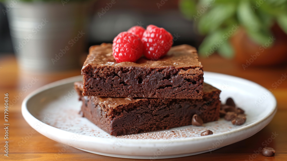 hot melting brownie decorated product photo hot melting brownie decorated product photo