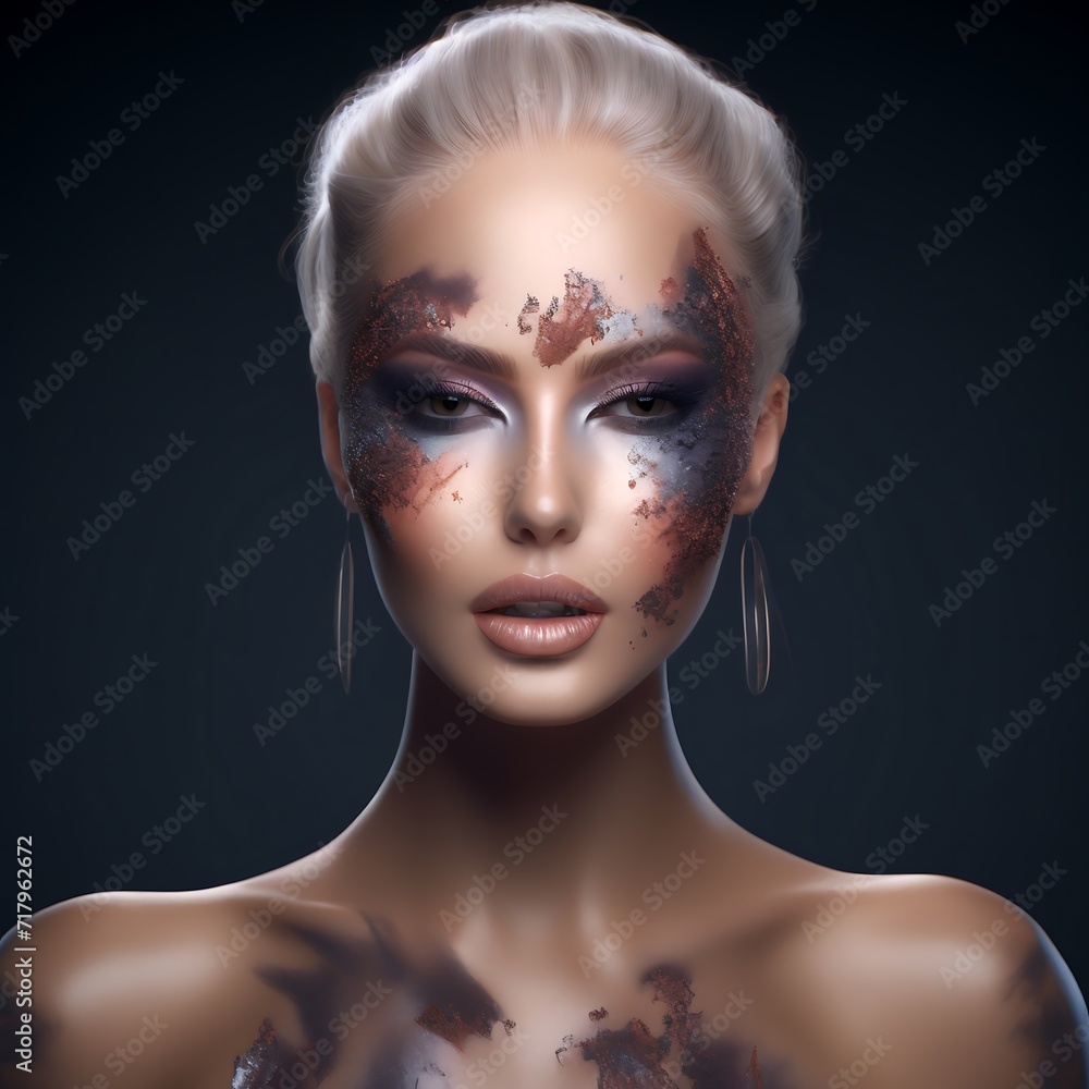 Creativity makeup course ads campaign 