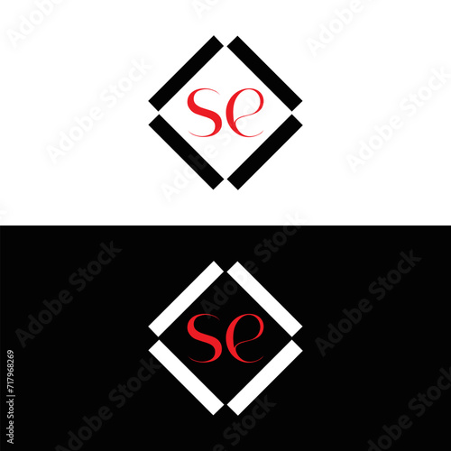 Free Download SE logo. S E design. White SE letter. SE, S E letter logo SET design. Initial letter SE linked circle uppercase monogram logo. S E letter logo SET vector design. SE letter logo design five style.	
 - GFXLoad