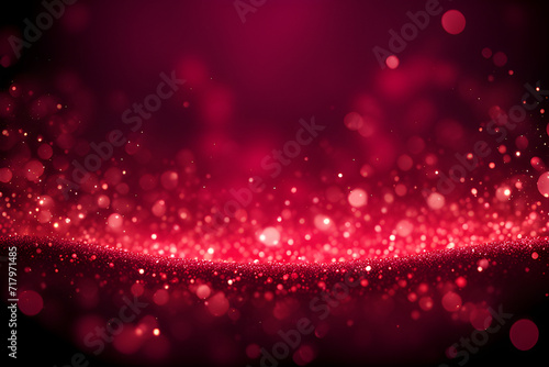 Maroon glow particle