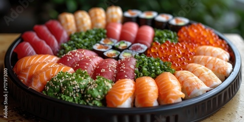Artistic Sushi Ensemble