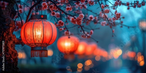 Scarlet Lanterns Night Glow