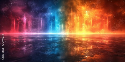 Rainbow Spectrum Transparent Vibrancy