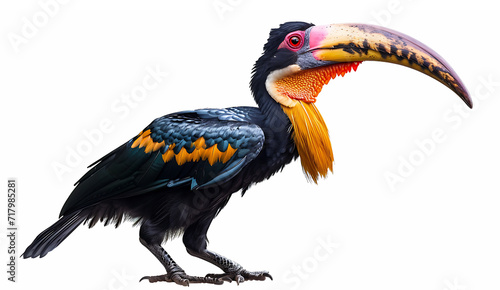 View of a Beautiful Hornbill Bird