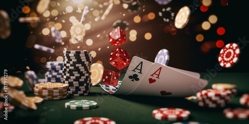 Glücksspiel im Casino photo