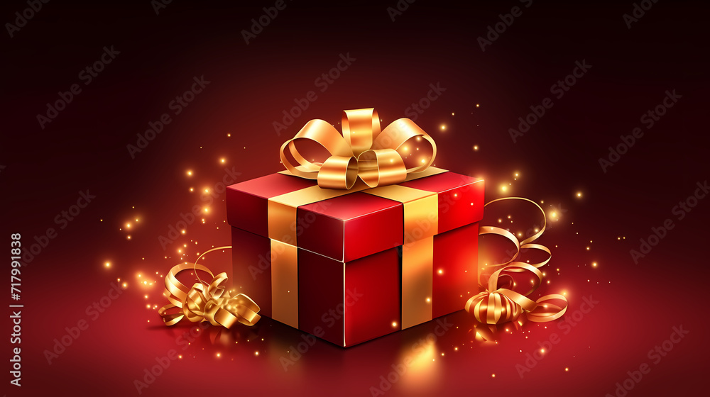 Gift background. Copy space with Christmas gifts, holiday or birthday Gift background. Copy space with Christmas gifts, holiday or birthday