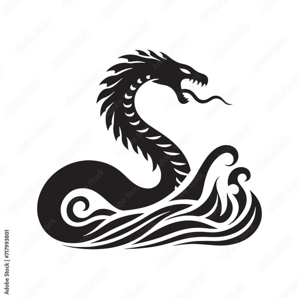 Submerged Whispers: Sea Serpent Silhouette Chronicle Echoing the Whispers of Subaquatic Chronicles - Sea Serpent Illustration - Sea Serpent Vector
Submerged Whispers: Sea Serpent Silhouette Chronicle Echoing the Whispers of Subaquatic Chronicles - Sea Serpent Illustration - Sea Serpent Vector