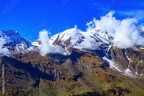 The mountain peak Grossglockner. photo