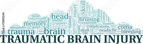 word cloud conceptual design isolated on white background.