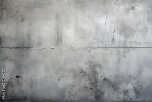 Smooth concrete wall texture background, Generative AI