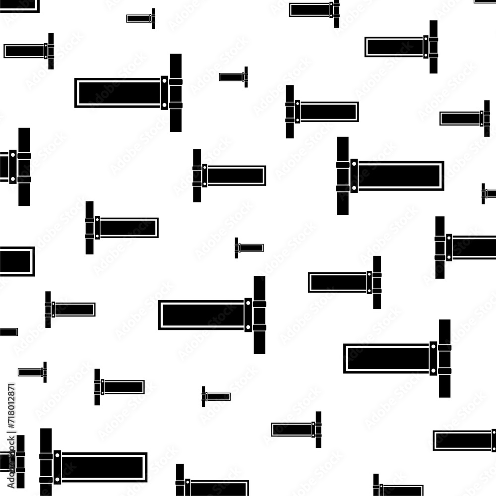Signpost icon seamless pattern isolated on white background Signpost icon seamless pattern isolated on white background
