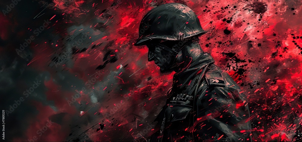 Soldier at World War Soldier at World War