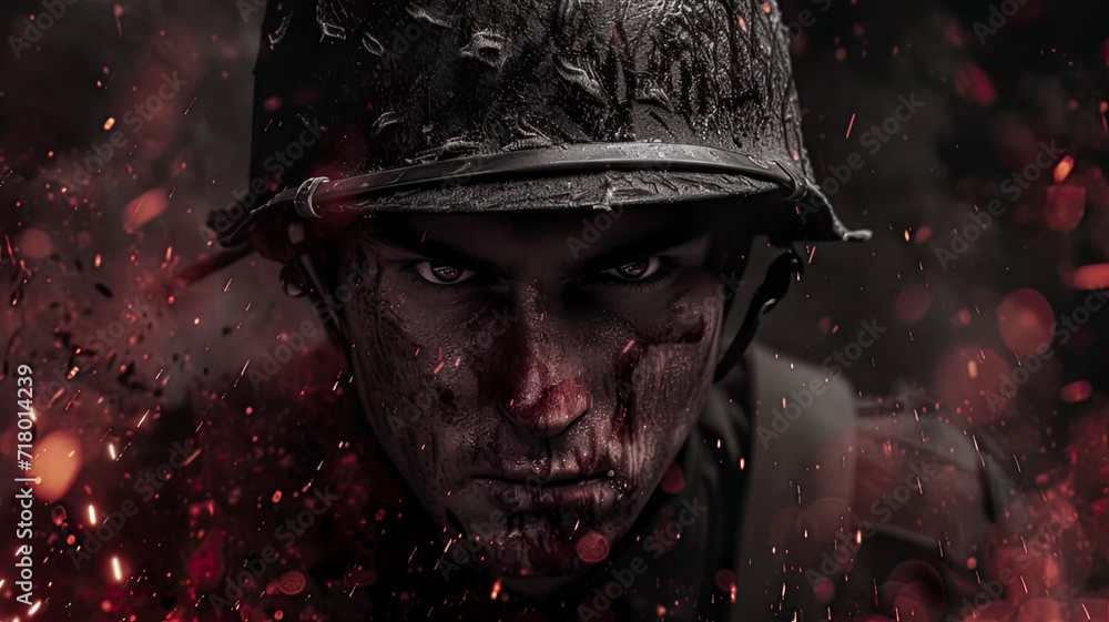 Soldier at World War Soldier at World War