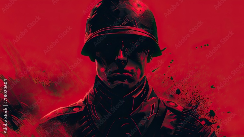 Soldier at World War Soldier at World War