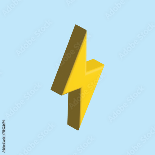 3D vector Lightning