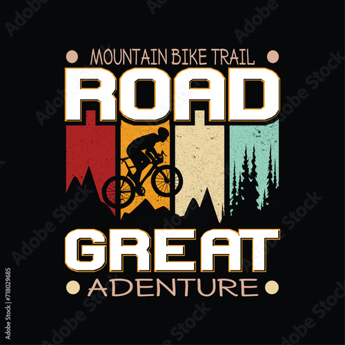mountain bike trail road great adventure