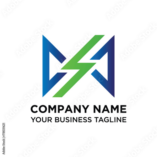 Letter CSC Logo Design photo