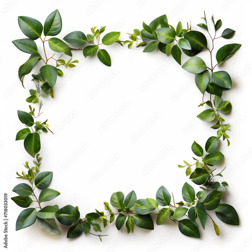 frame of plant and flowers with spring theme frame of plant and flowers with spring theme