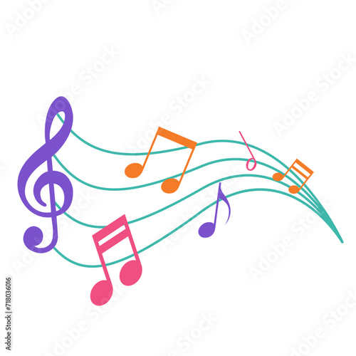 Musical Notes Illustration