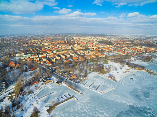 View of Gizycko town from t...