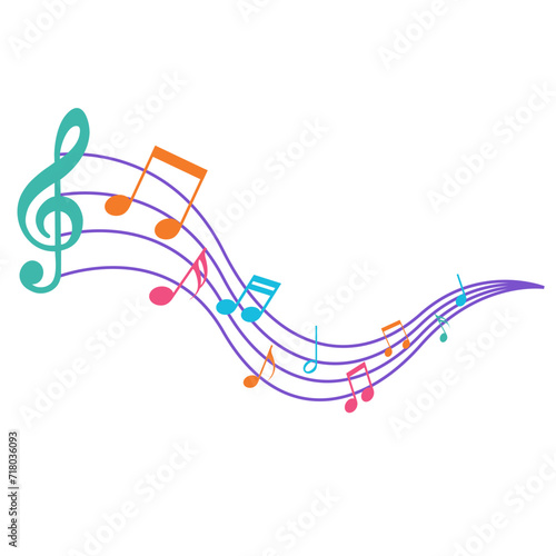 Musical Notes Illustration